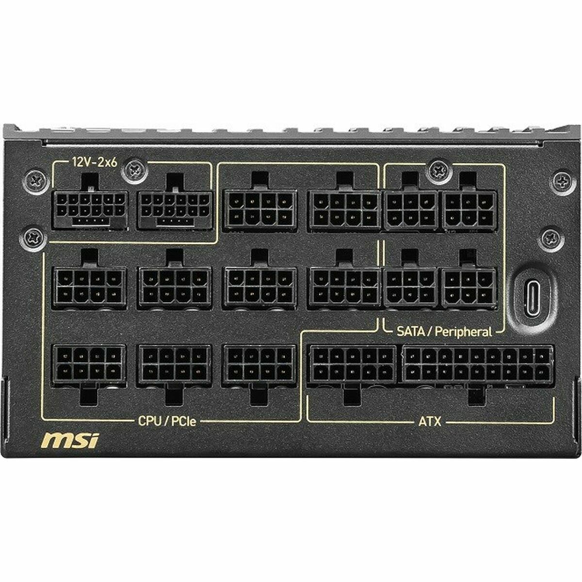 Power supply MSI 306-7ZPEX11-CE0 ATX 1600 W 50 W 80 PLUS Titanium